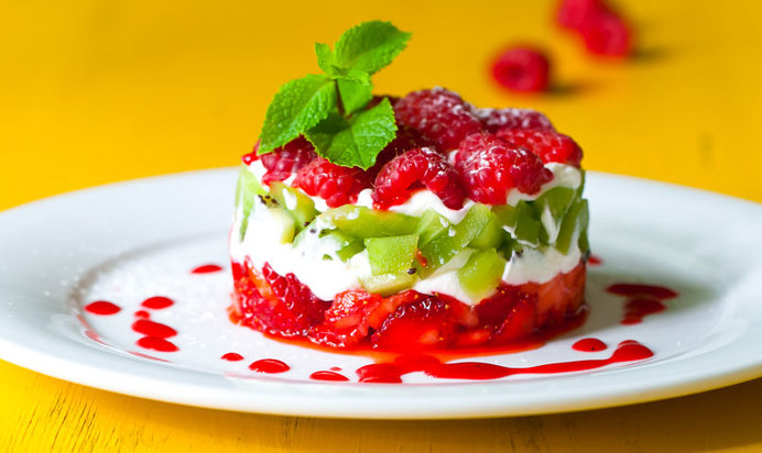 Фруктовый тартар