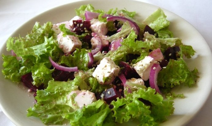 Салат из свеклы Анжелика