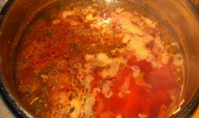 Борщ Дачный