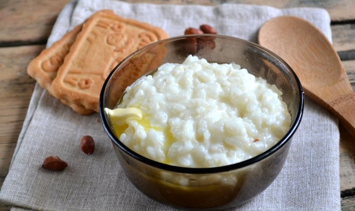 Каша рисовая молочная