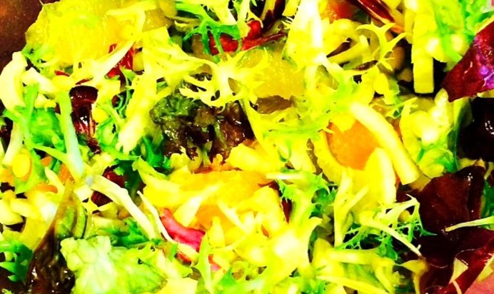 Цитрусовый салат с фенхелем