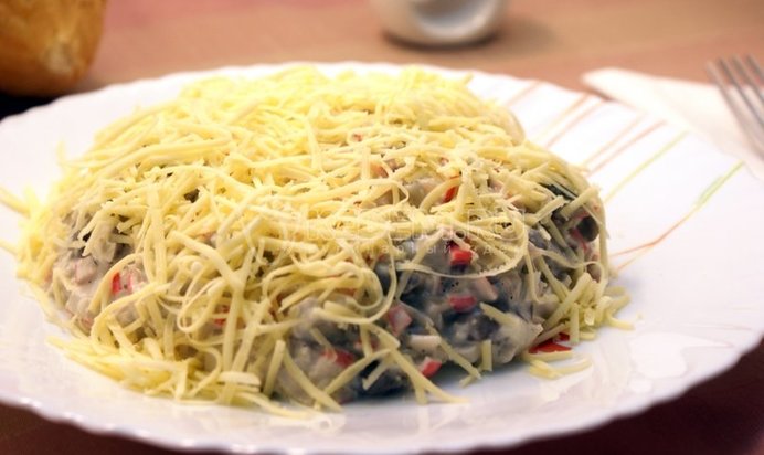 Салат «Пушинка»