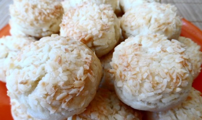 Кокосовое печенье