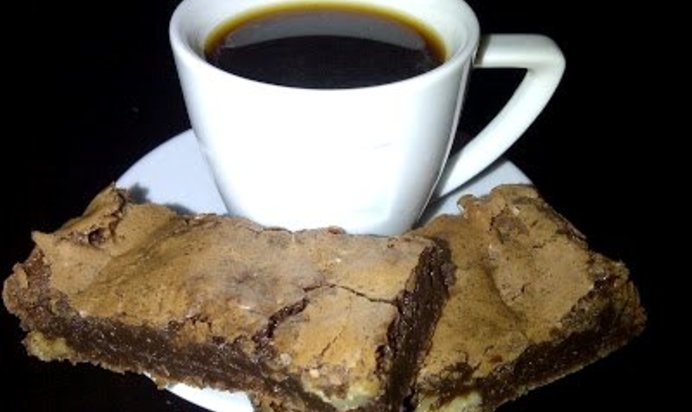 Брауни с черным шоколадом