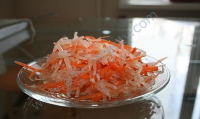 Салат из редьки по-корейски
