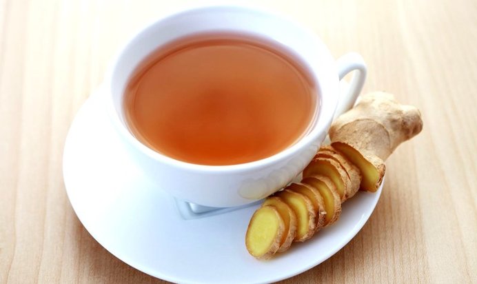 Зеленый чай с чабрецом