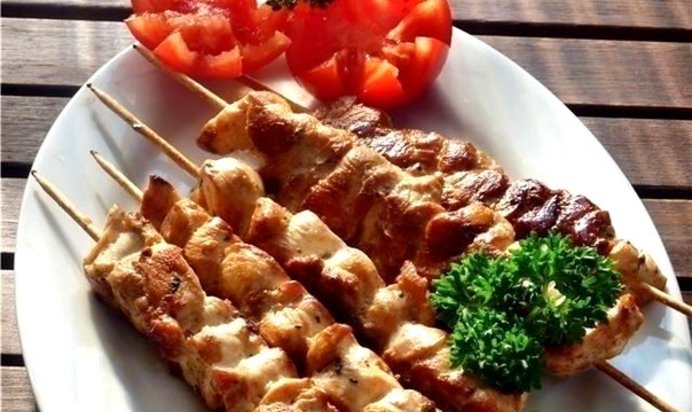 Куриные шашлычки