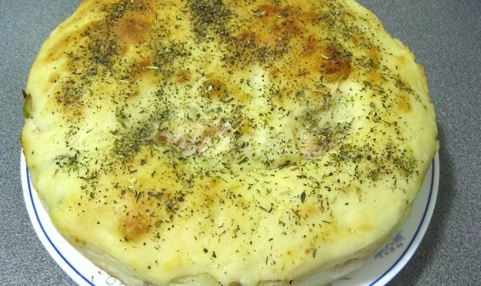 Закрытый овощной пирог