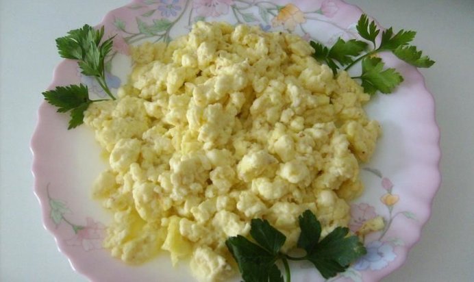 Яичница болтунья