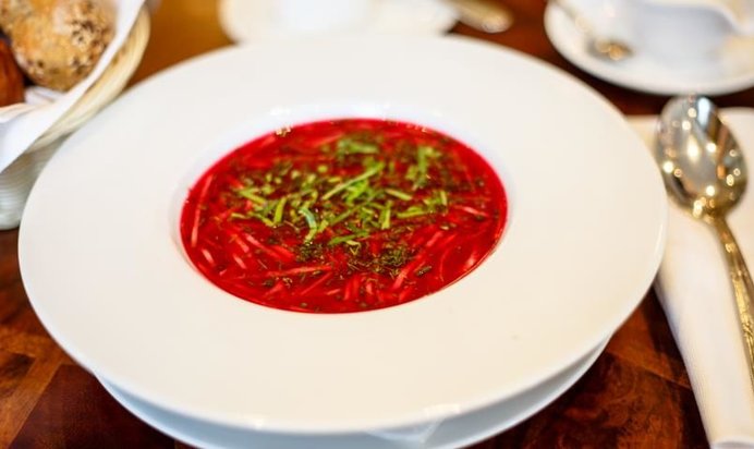 Холодный свекольник