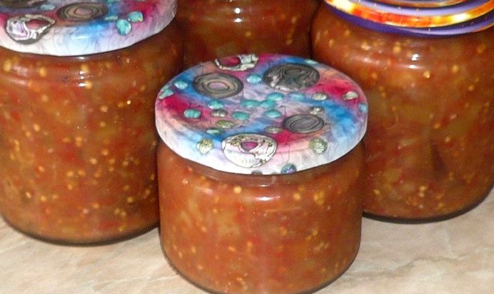 Салат из запеченных овощей