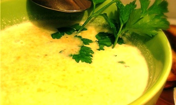 Сырный суп без мяса