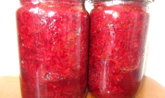 Салат из свеклы Аленка