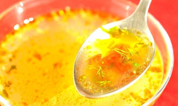 Куриный бульон по‑японски