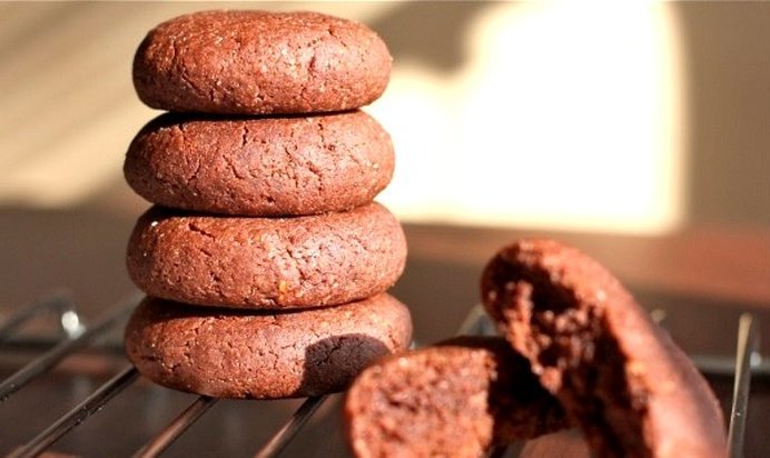 Постное печенье с вареньем