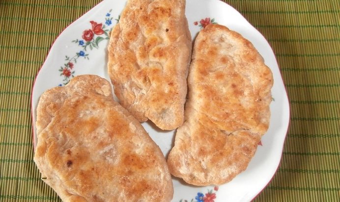 Быстрые пирожки на сковороде