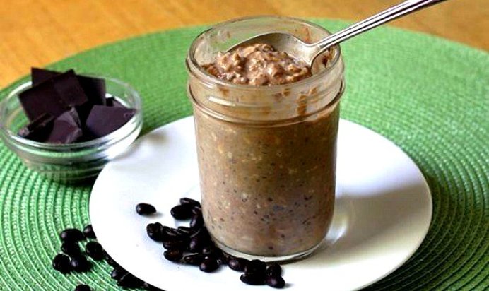 Мокко-овсянка в банке