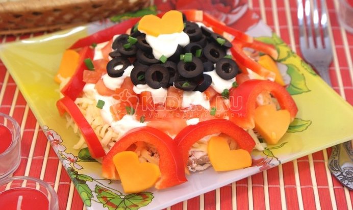 Салат «Шепот Купидона»