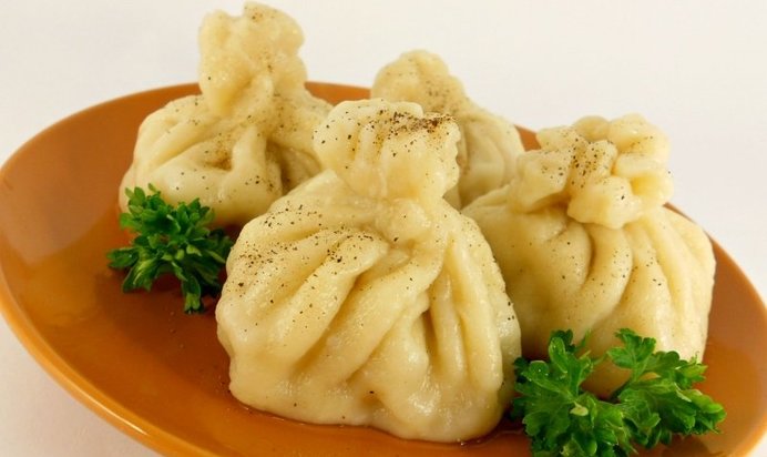 Хинкали со свининой