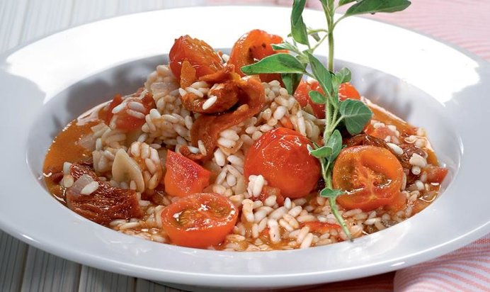 Томатное ризотто