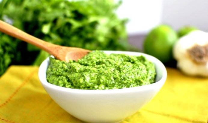 Песто с кинзой