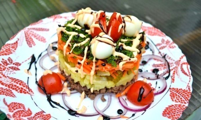 Салат Русский барин