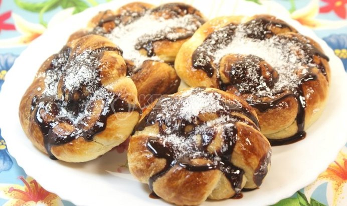 Слоёные булочки