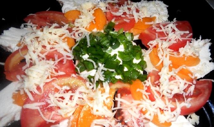 Салат Гербера