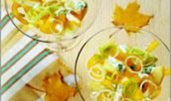 Салат из картофеля и желтого перца