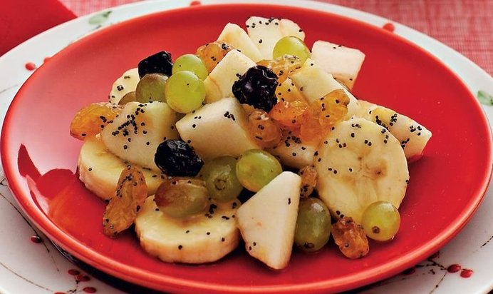 Фруктовый салат с маком