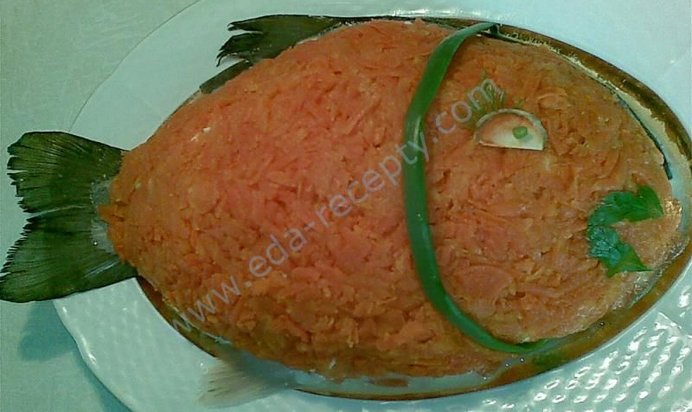 Салат Семга под шубой