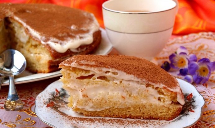 Пирог Сметанник