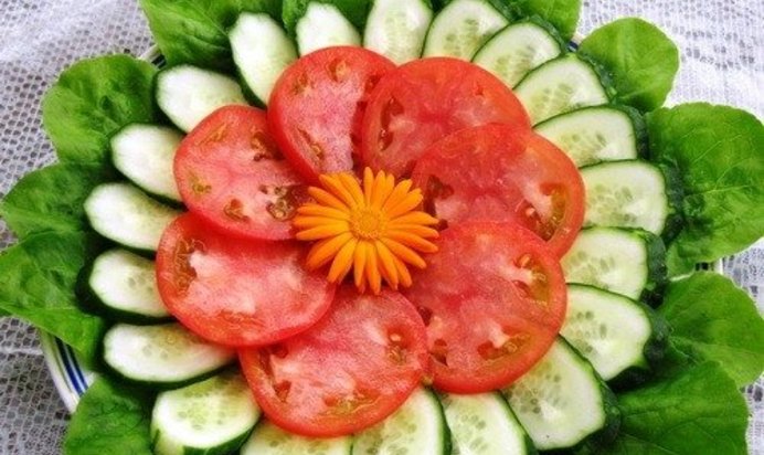 Салат к чебурекам