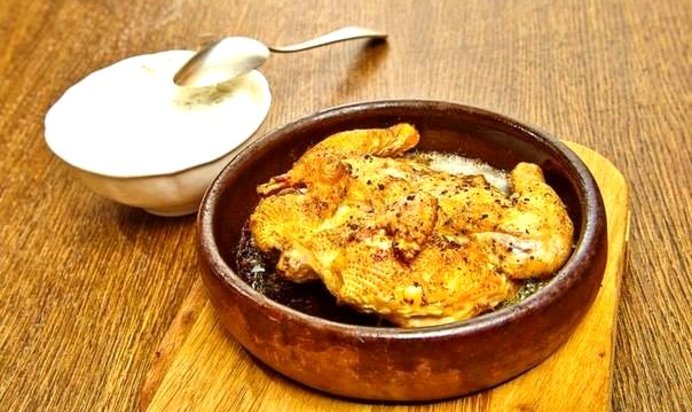 Цыпленок по‑грузински