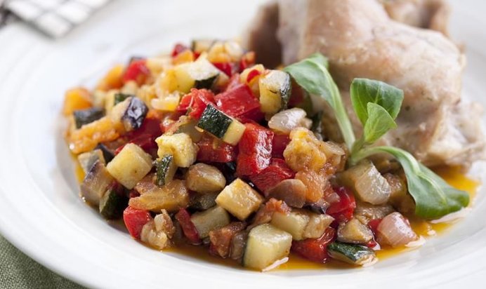 Писто манчего, овощное рагу