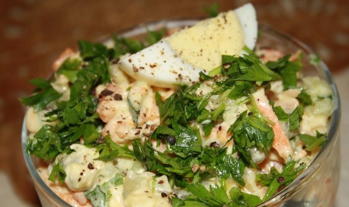 Салатик Пеппи длинный чулок