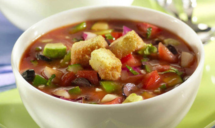Овощное гаспачо по-андалузски