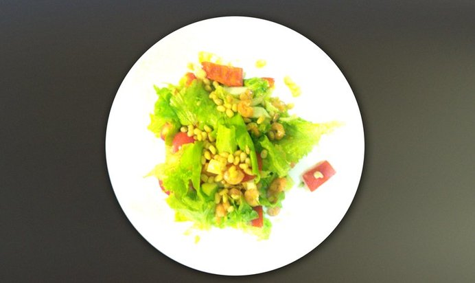 Салат с креветками и авокадо