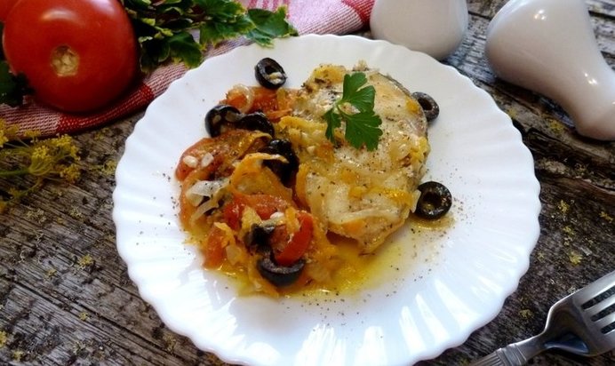 Плов с рыбой