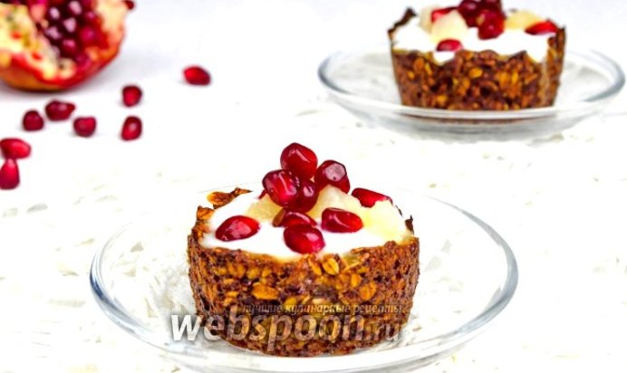 Десерт из овсянки