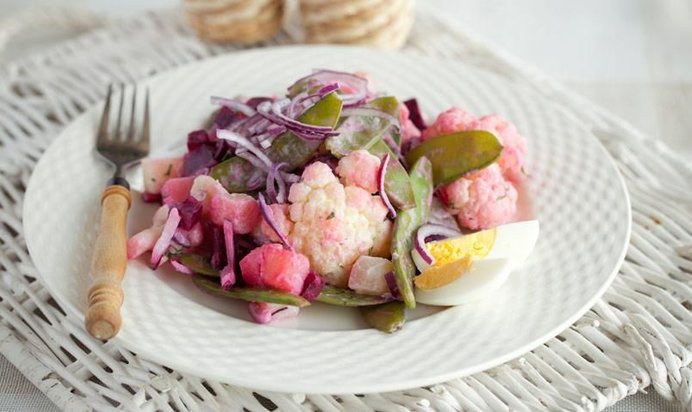 Летний овощной салат