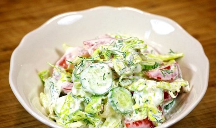 Салат На даче