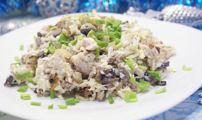 Салат «Новогодний триумф»