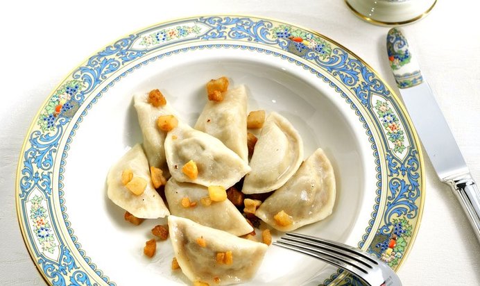 Вареники с тремя видами мяса