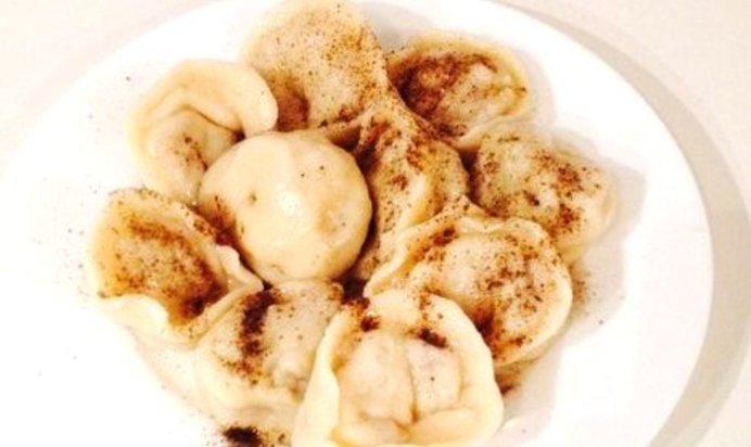 Домашние пельмени со смешенным фаршем