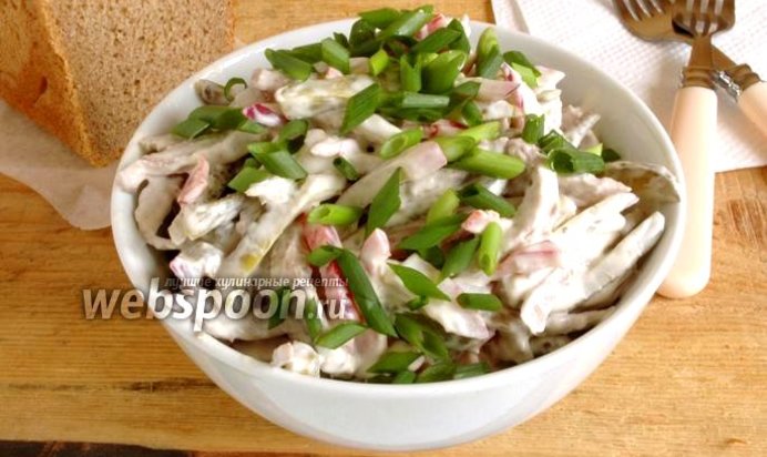 Салат по-строгановски