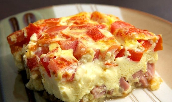 Яичница в духовке