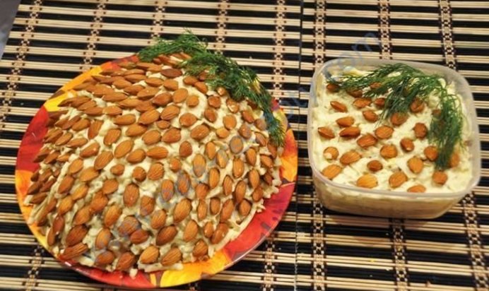 Салат Шишка