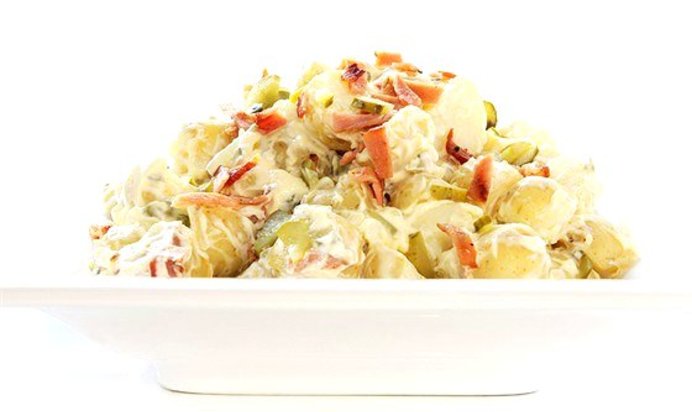 Золотистый картофельный салат