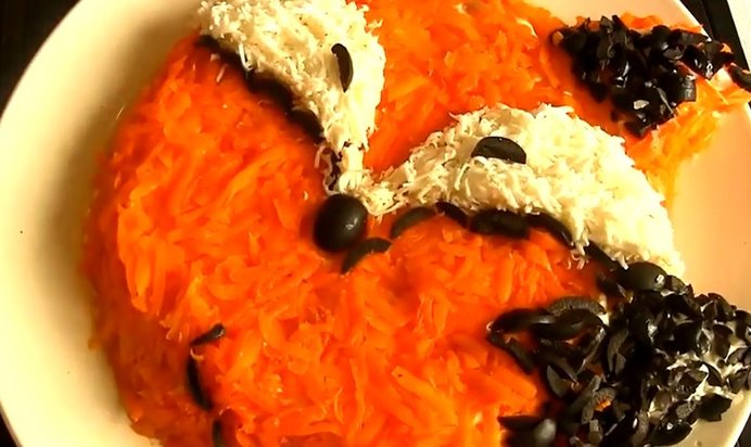 Салат Лисичка